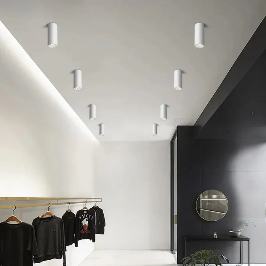 Dallendo White LED Surface Mounted Downlight