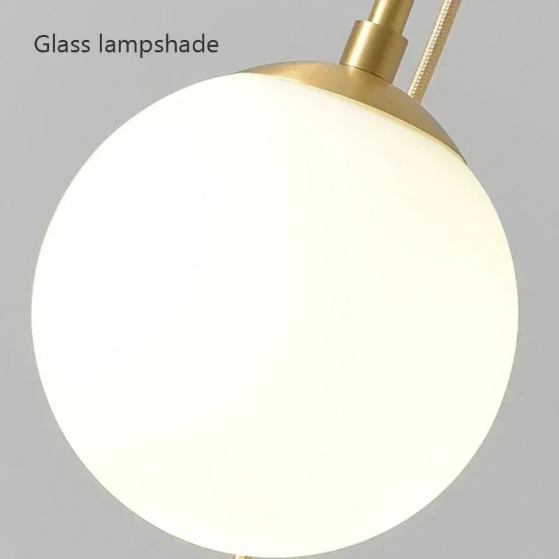 Dalruna Glass Ball Pendant Lamp
