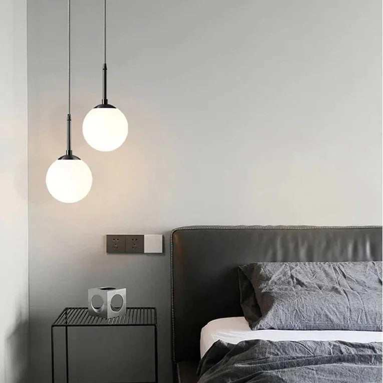 Dalruna Glass Ball Pendant Lamp