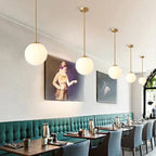 Dalruna Glass Ball Pendant Lamp