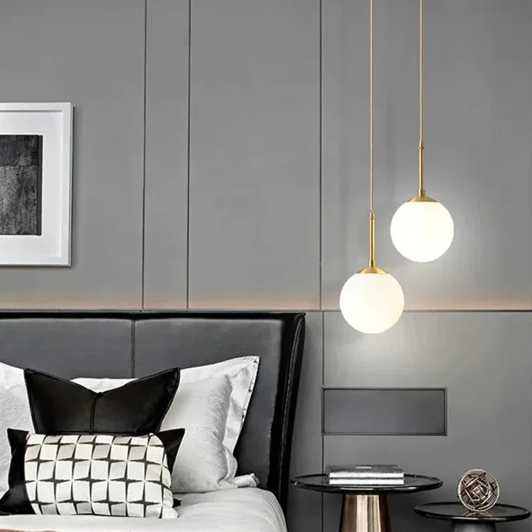 Dalruna Glass Ball Pendant Lamp