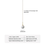 Dalruna Glass Ball Pendant Lamp