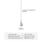 Dalruna Glass Ball Pendant Lamp