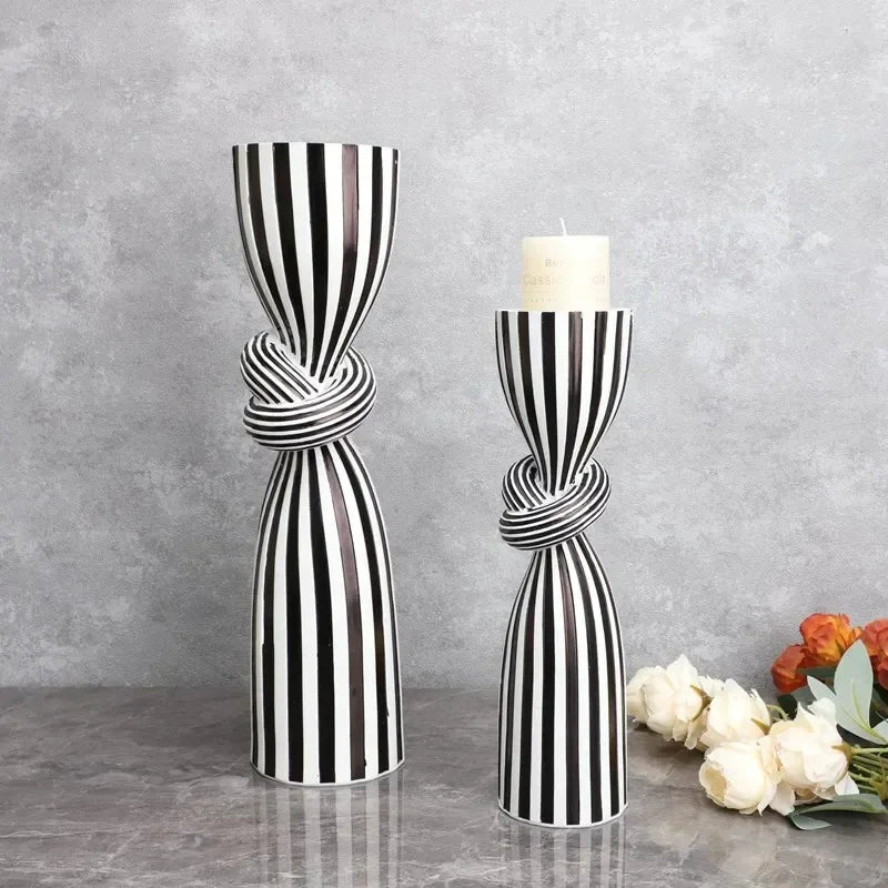 Daltendo Striped Candle Holder