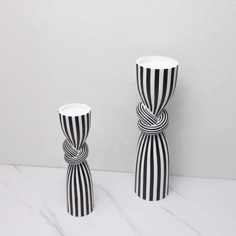 Daltendo Striped Candle Holder