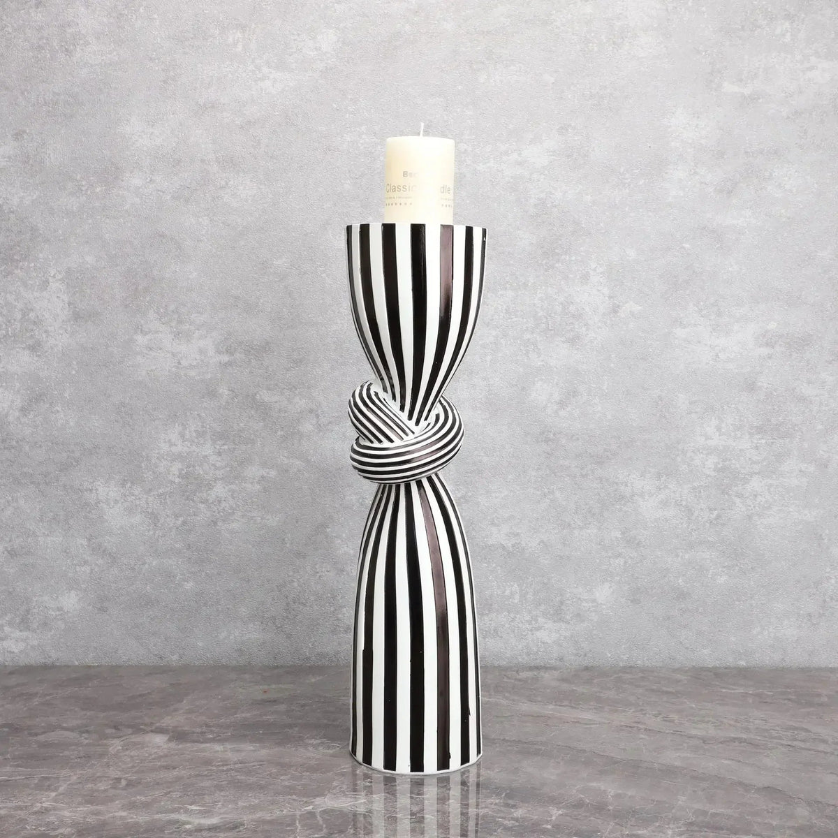 Daltendo Striped Candle Holder