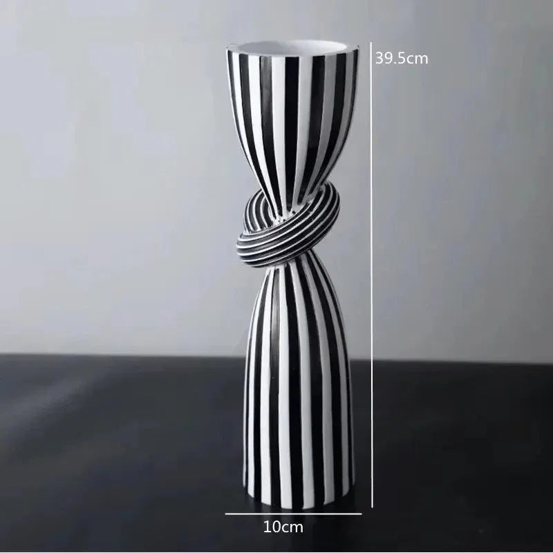 Daltendo Striped Candle Holder