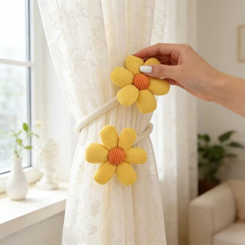 Decorative Curtain Holder Blue Beige | TheKanta