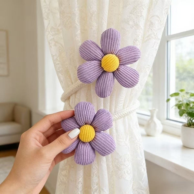 Decorative Curtain Holder Blue Beige | TheKanta
