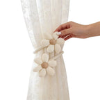 Decorative Curtain Holder Blue Beige | TheKanta
