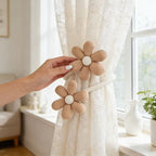 Decorative Curtain Holder Blue Beige | TheKanta