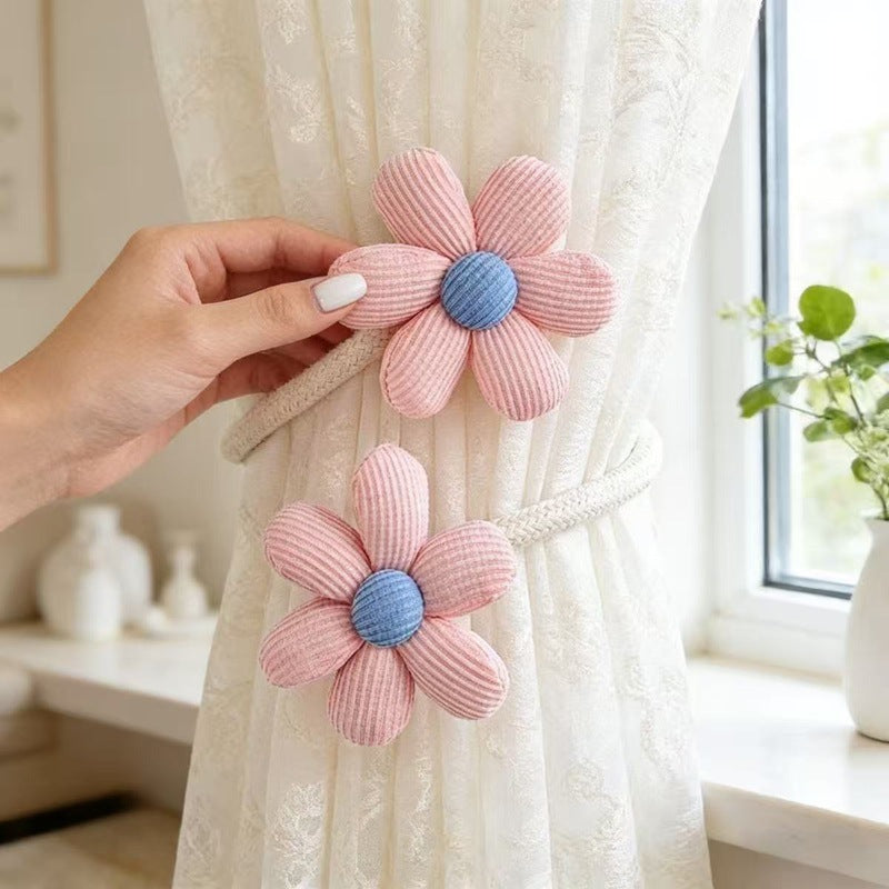 Decorative Curtain Holder Blue Beige | TheKanta