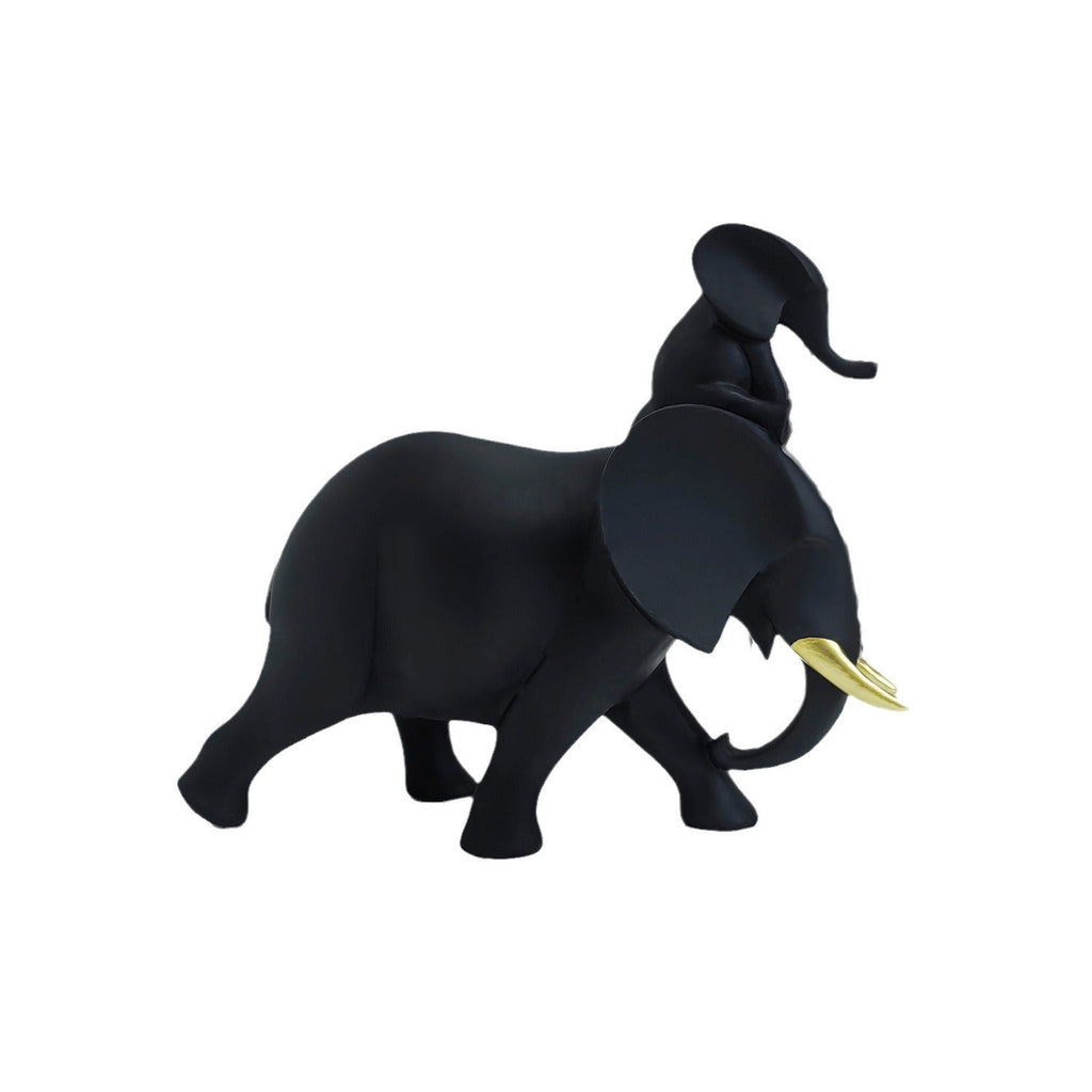 Decorative Elephant Family Sculpture | TheKanta