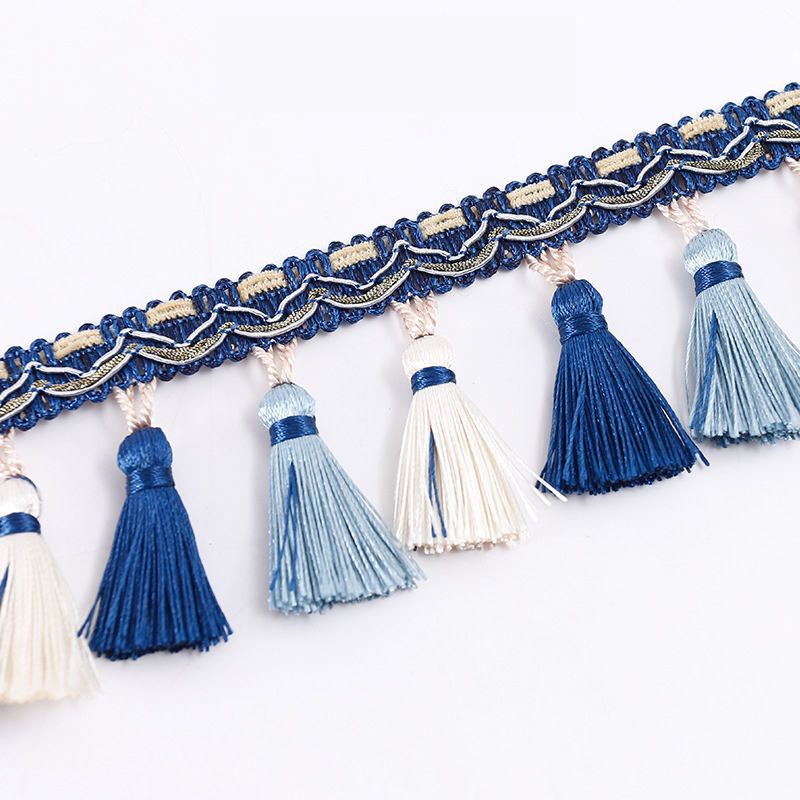 Decorative Fringe Trim Polyester Textile | TheKanta
