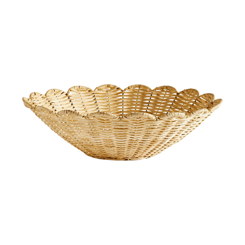 Decorative Fruit Basket with Artistic Weaving | TheKanta