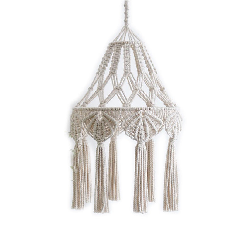 Decorative Macrame Lampshade 24 Inch | TheKanta