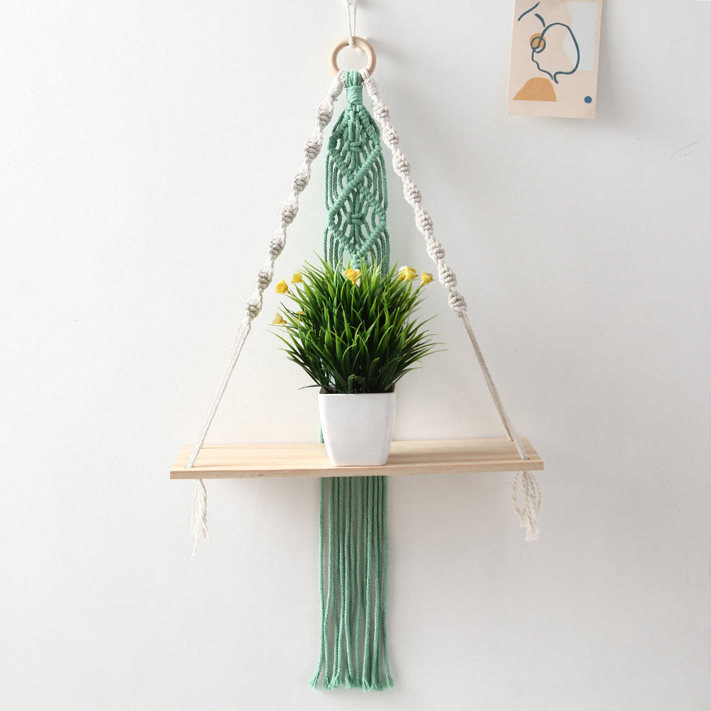 Decorative Macrame Shelf | TheKanta