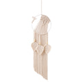 Decorative Macrame Wall Hanging with Leaf Accents | TheKanta