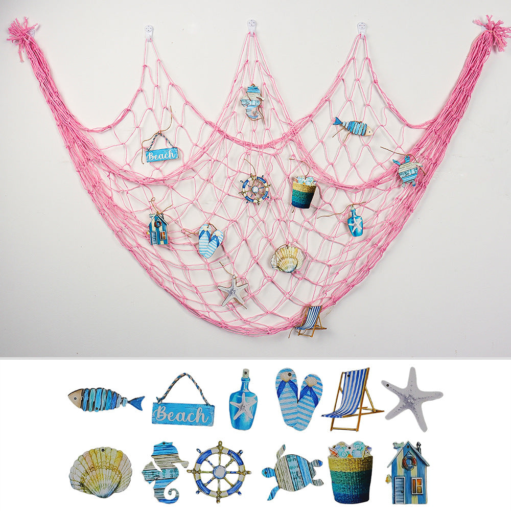 Decorative Macrame Wall Tapestry Cream White Sky Blue | TheKanta