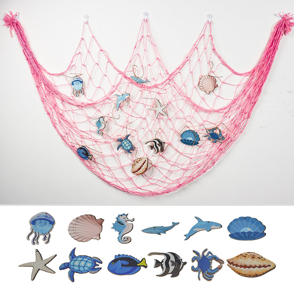 Decorative Macrame Wall Tapestry Cream White Sky Blue | TheKanta