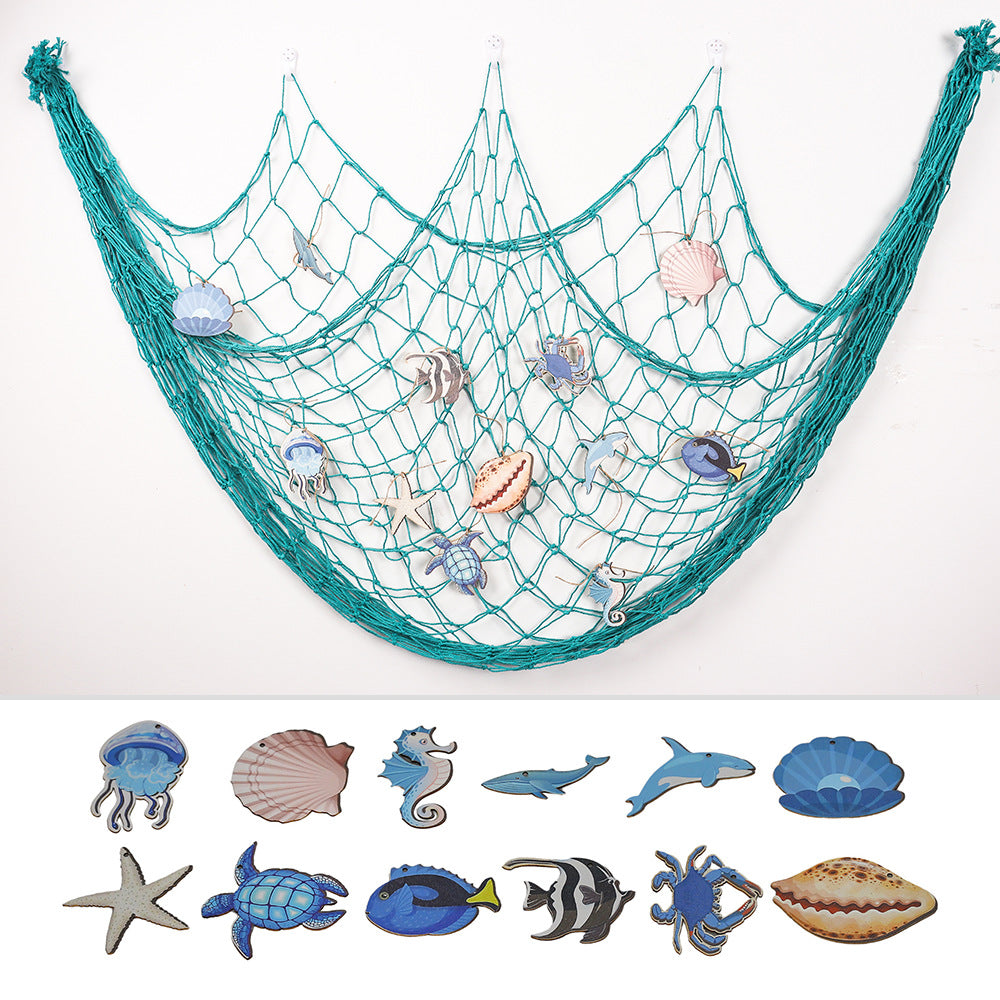 Decorative Macrame Wall Tapestry Cream White Sky Blue | TheKanta