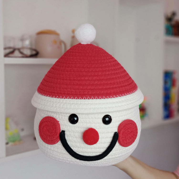 Decorative Santa Claus Basket | TheKanta
