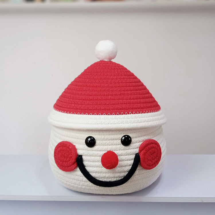 Decorative Santa Claus Basket | TheKanta
