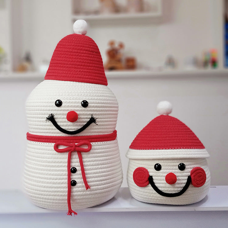 Decorative Santa Claus Basket | TheKanta