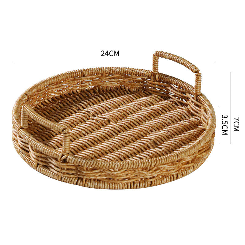 Decorative Storage Wood Handwoven | TheKanta