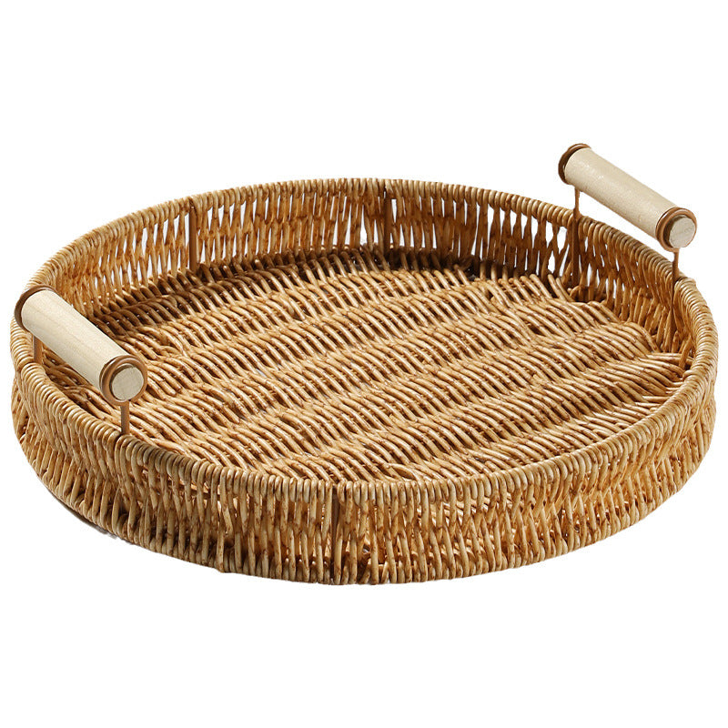 Decorative Storage Wood Handwoven | TheKanta