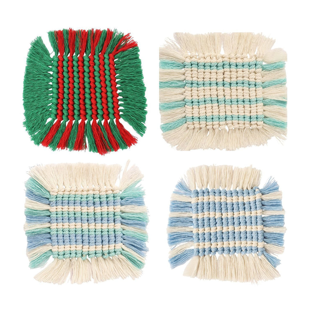 Decorative Table Coaster Blue Green | TheKanta