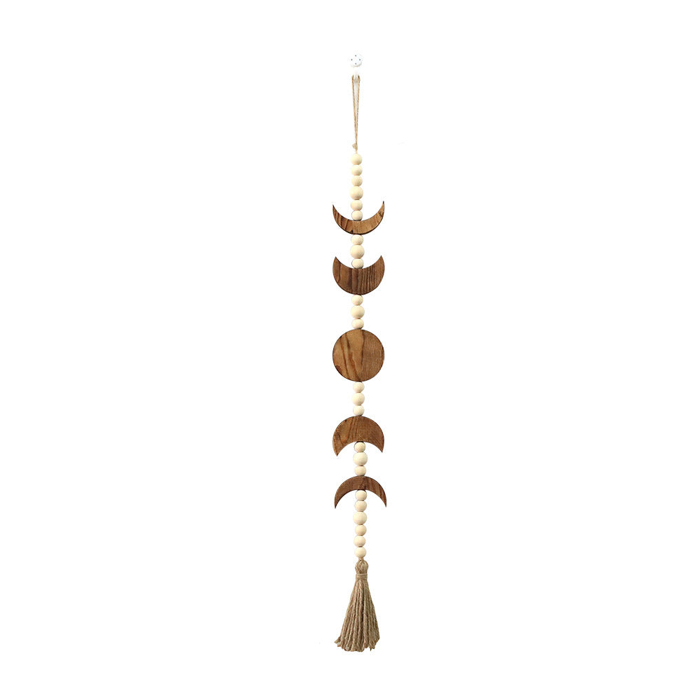 Decorative Wall Hanging with Geometric Wooden Shapes | TheKanta
