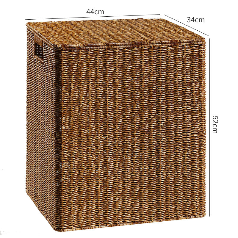 Decorative Woven Laundry Basket | TheKanta