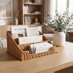 Document Holder Woven Natural Fiber Paper | TheKanta
