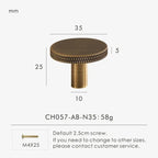 Dorbendo Solid Brass Knobs and Handles