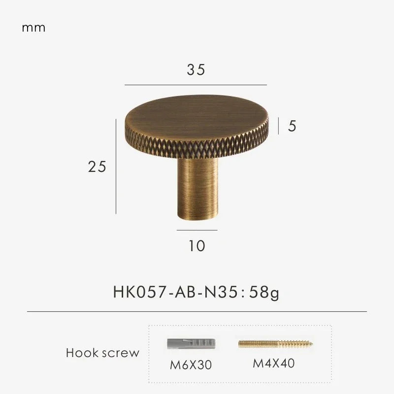 Dorbendo Solid Brass Knobs and Handles