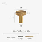 Dorbendo Solid Brass Knobs and Handles
