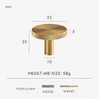 Dorbendo Solid Brass Knobs and Handles