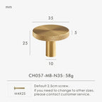 Dorbendo Solid Brass Knobs and Handles