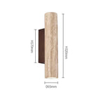Dorstanta Travertine Wall Lamp