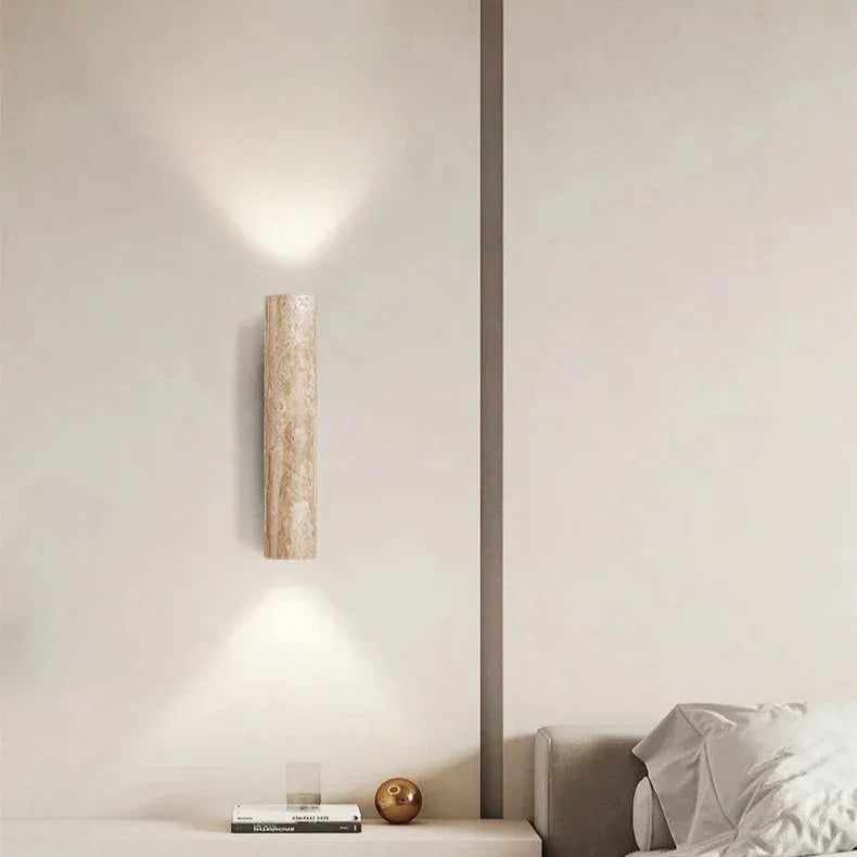 Dorstanta Travertine Wall Lamp