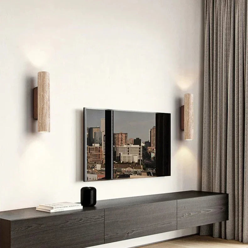 Dorstanta Travertine Wall Lamp
