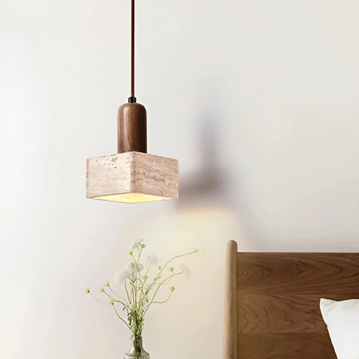 Dorstoda Travertine Pendant Lamp