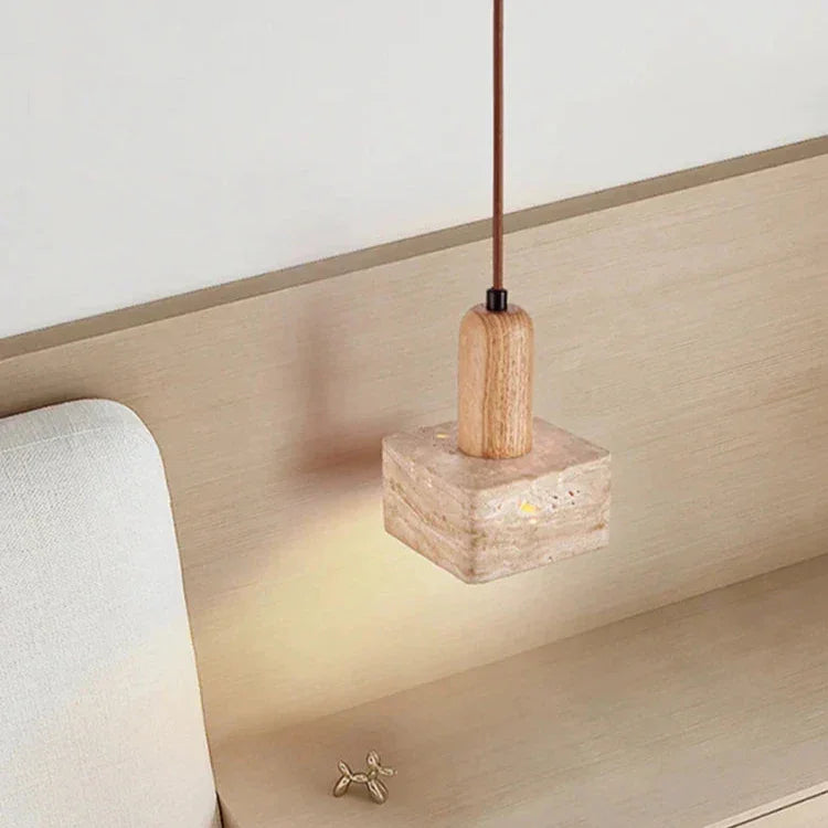 Dorstoda Travertine Pendant Lamp