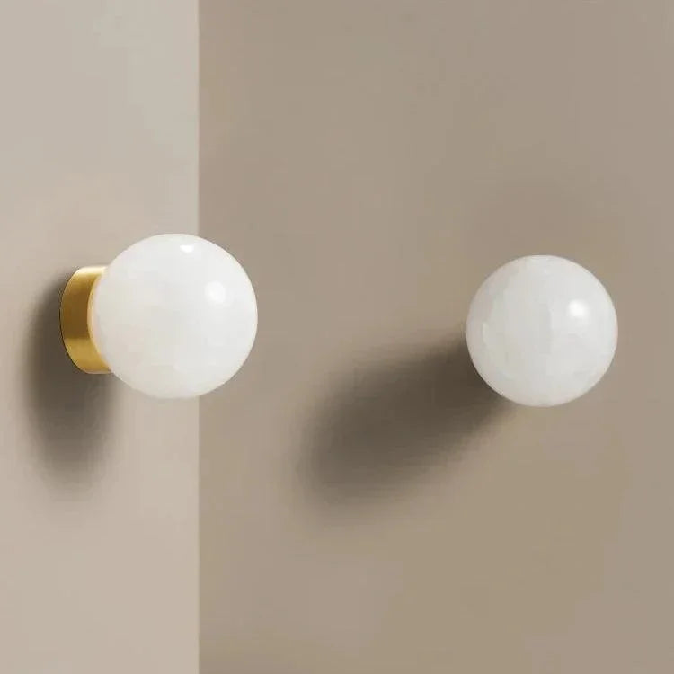 Drefyra Brass Marble Knobs