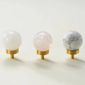 Drefyra Brass Marble Knobs