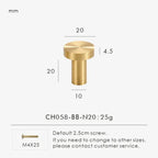 Drevando Brass Cabinet Knob