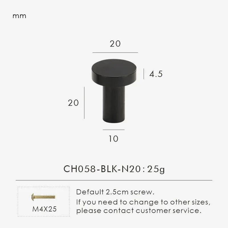 Drevando Brass Cabinet Knob