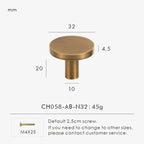 Drevando Brass Cabinet Knob