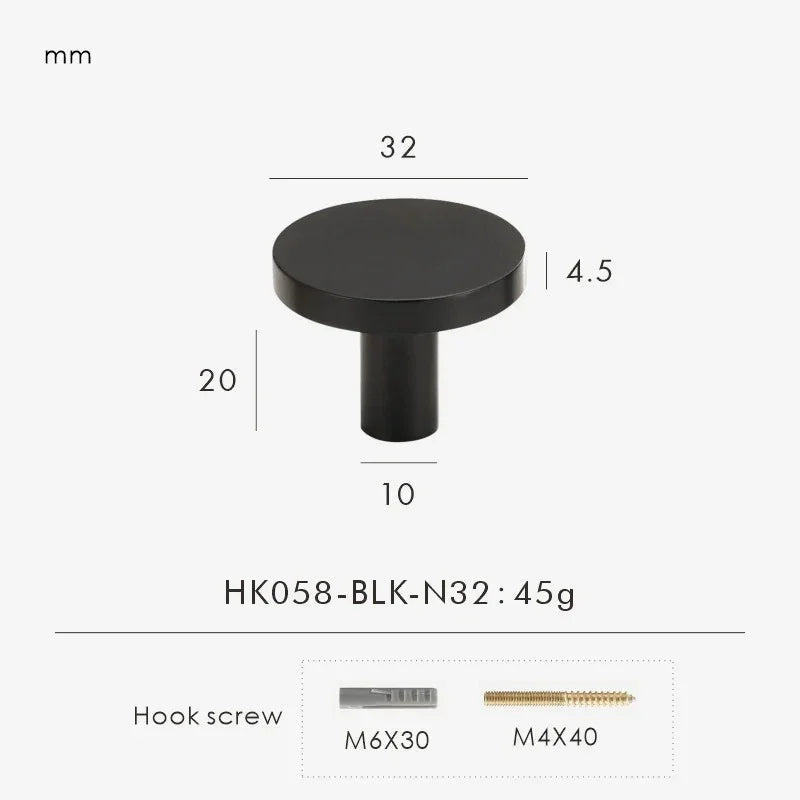 Drevando Brass Cabinet Knob